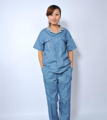 深圳寶安制衣廠直供 工作服 廣告衫 職業(yè)套裝 團(tuán)體裝 勞保工裝2